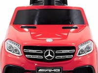 Mercedes loopauto gls63 amg 6v - rood - afbeelding 9 van  11
