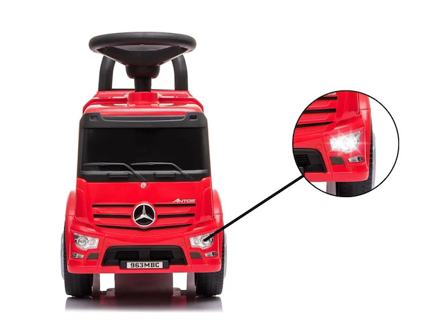 Mercedes loopauto gls63 amg 6v - rood - afbeelding 3 van  4