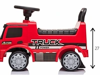 Mercedes loopauto gls63 amg 6v - rood - afbeelding 4 van  4