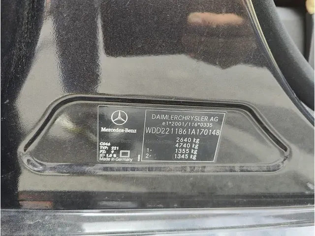 Mercedes s500, 2007 - afbeelding 59 van  75