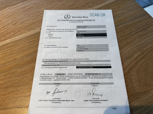 Mercedes slc 180, 2018 - afbeelding 27 van  34