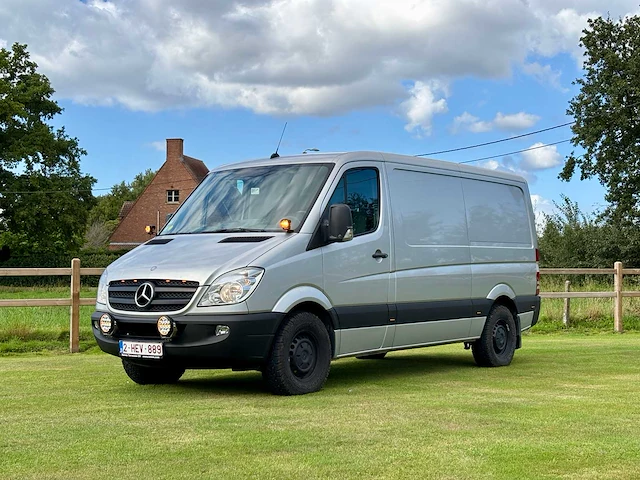 Mercedes sprinter 313 cdi automaat offroad camper – roestvrij – 198.000 km - afbeelding 1 van  82
