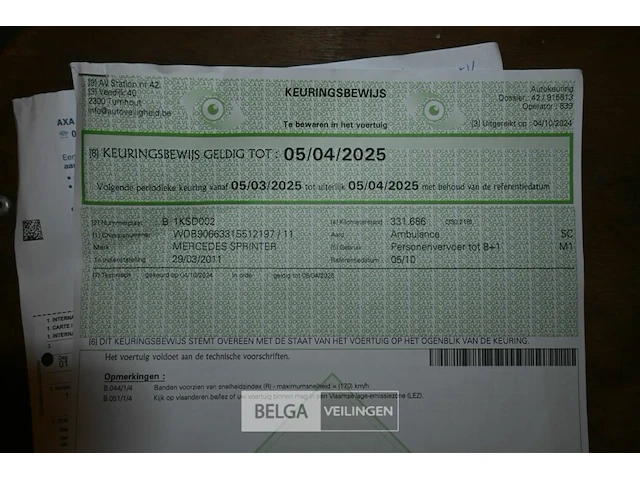 Mercedes sprinter ziekenwagen - afbeelding 19 van  33