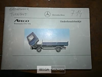 Mercedes technische hulpverleningsvrachtwagen - afbeelding 26 van  38