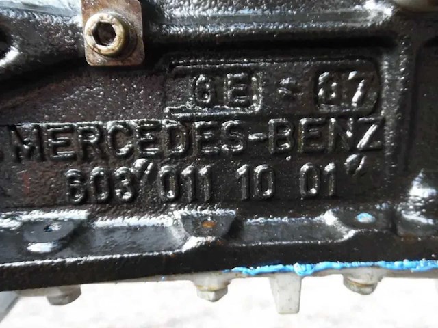 Mercedes turbo diesel mercedes-benz om603.960 – 3.0l 6-cilinder turbo diesel motor - afbeelding 3 van  11