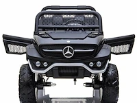 Mercedes unimog elektrische kinderauto 12v 4x4 - zwart - afbeelding 5 van  7