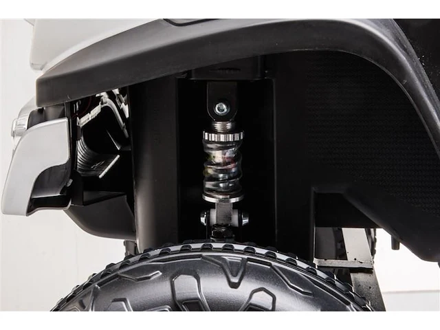 Mercedes unimog elektrische kinderauto 12v 4x4 - zwart - afbeelding 6 van  7