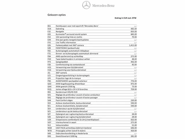 Mercedes v 300 - 2020 - afbeelding 2 van  54