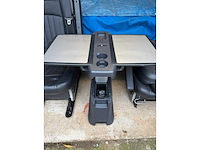 Mercedes viano/vito achterstoelen + uitschuifbare middenconsole/tafel (2x) - afbeelding 4 van  4