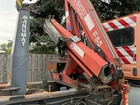 Mercedes vrachtwagen met containersysteem en fassi kraan - afbeelding 11 van  23