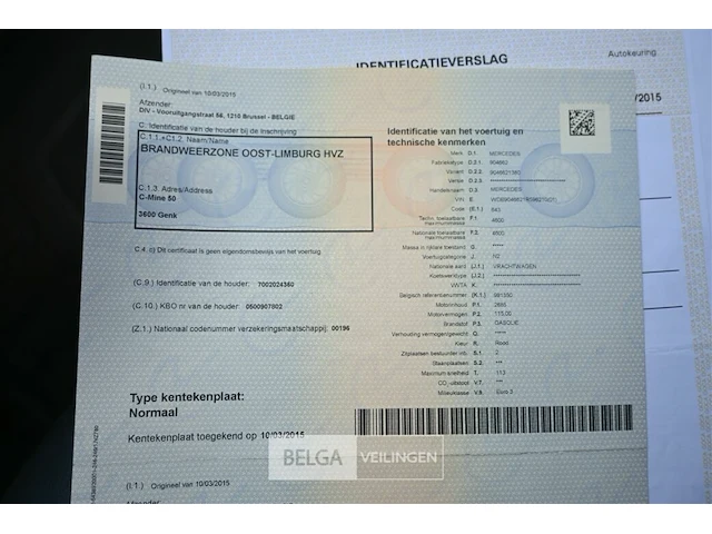 Mercedes vrachtwagen - afbeelding 9 van  30