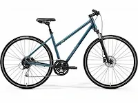 Merida crossway 100 ladies teal blue/silver blue lime m 5 - afbeelding 2 van  2