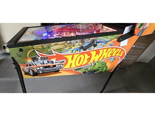 Merk: american pinball flipperkast hotwheels.classics versie - afbeelding 3 van  7