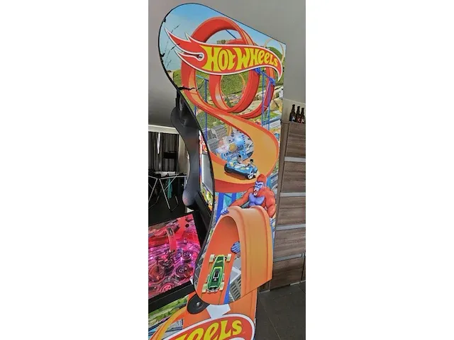 Merk: american pinball flipperkast hotwheels.classics versie - afbeelding 4 van  7