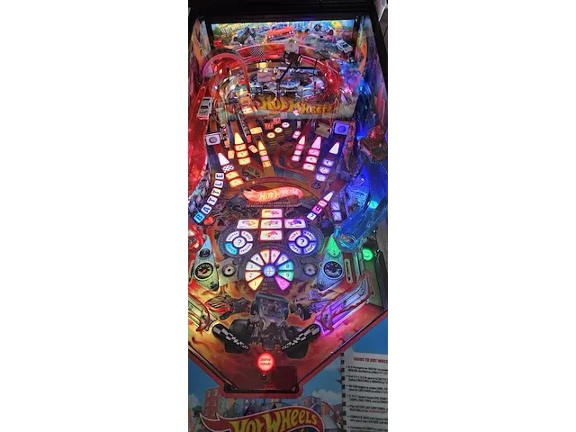 Merk: american pinball flipperkast hotwheels.classics versie - afbeelding 6 van  7