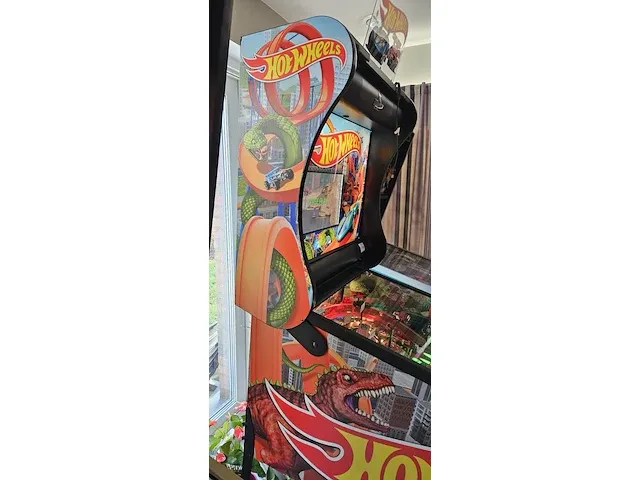 Merk: american pinball flipperkast hotwheels.deluxe versie - afbeelding 11 van  12