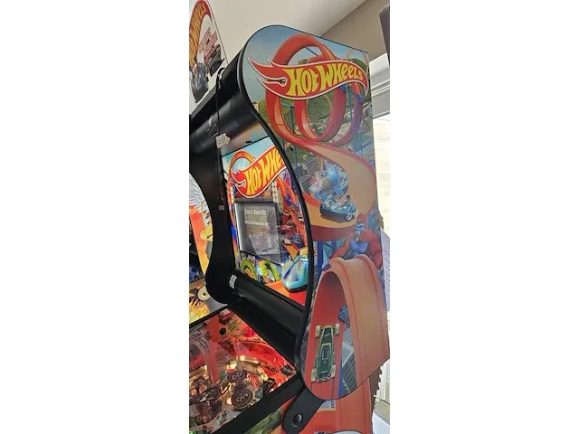 Merk: american pinball flipperkast hotwheels.deluxe versie - afbeelding 12 van  12