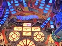 Merk: american pinball flipperkast hotwheels.deluxe versie - afbeelding 2 van  8