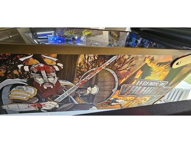 Merk: american pinball flipperkast legends of valhalla. limited edition - afbeelding 4 van  9