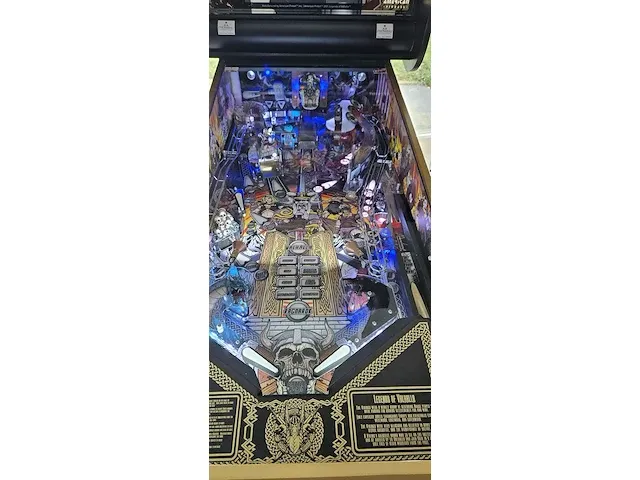 Merk: american pinball flipperkast legends of valhalla. limited edition - afbeelding 7 van  9