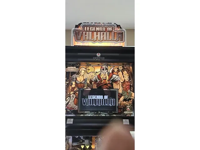 Merk: american pinball flipperkast legends of valhalla. limited edition - afbeelding 8 van  9