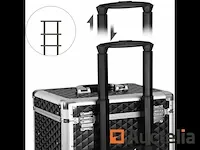 Merk-up koffer, beauty case met zwenkwielen - afbeelding 5 van  9