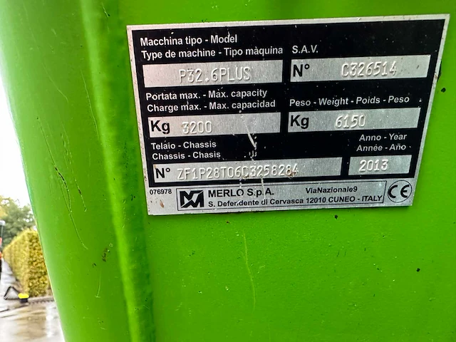 Merlo - 2013 - p36.6 plus - verreiker - afbeelding 17 van  36