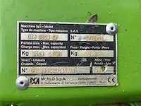 Merlo dbm3500ev zelfladende betonmixer - afbeelding 3 van  11