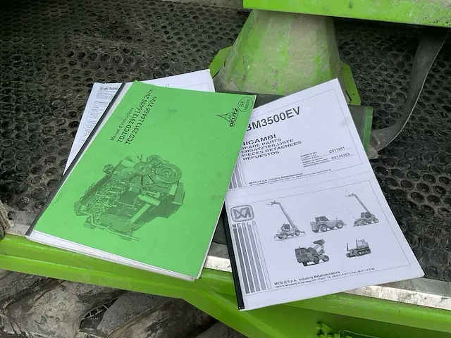 Merlo dbm3500ev zelfladende betonmixer - afbeelding 9 van  11