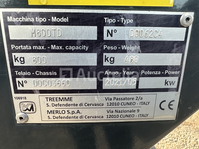 Merlo m800 td - afbeelding 5 van  13