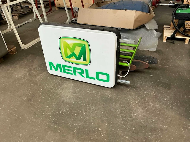 Merlo reclamebord - afbeelding 1 van  3
