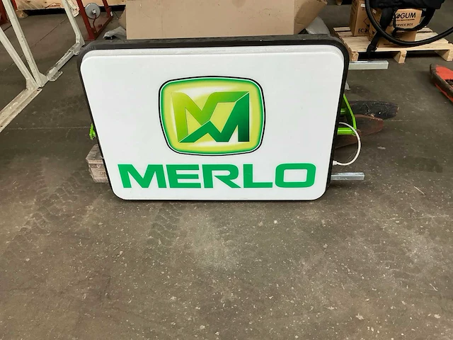 Merlo reclamebord - afbeelding 2 van  3
