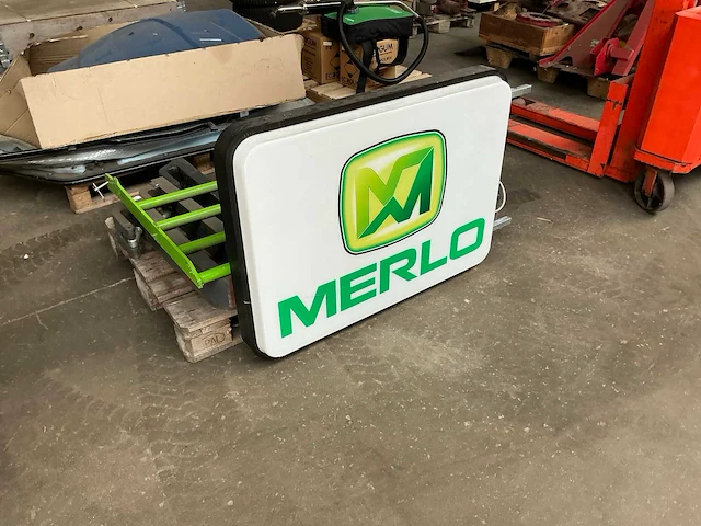 Merlo reclamebord - afbeelding 3 van  3