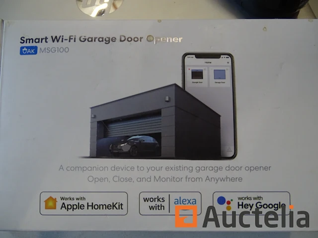 Meross msg100 aangesloten garagedeuropener - afbeelding 2 van  2
