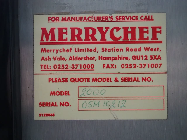 Merrychef ltd - afbeelding 6 van  7