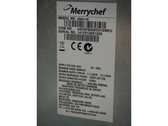 Merrychef - afbeelding 6 van  6