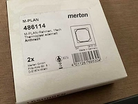 Merten m-plan afdekraam antraciet (61x) - afbeelding 2 van  2