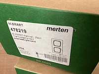 Merten m-smart afdekraam 2v wit (30x) - afbeelding 4 van  4