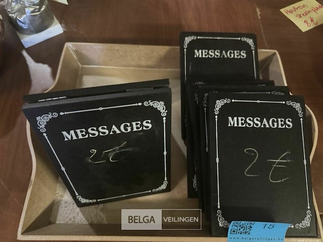 Messages krijt bordjes - afbeelding 3 van  3