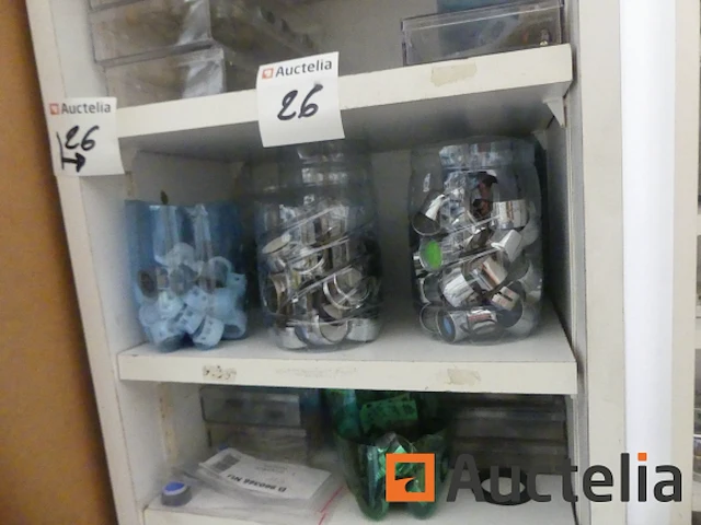 Messing fittingen, krimpslangen, veel kraanreserveonderdelen, enz. - afbeelding 2 van  36