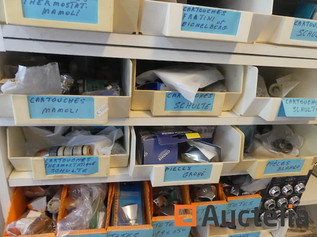 Messing fittingen, krimpslangen, veel kraanreserveonderdelen, enz. - afbeelding 7 van  36
