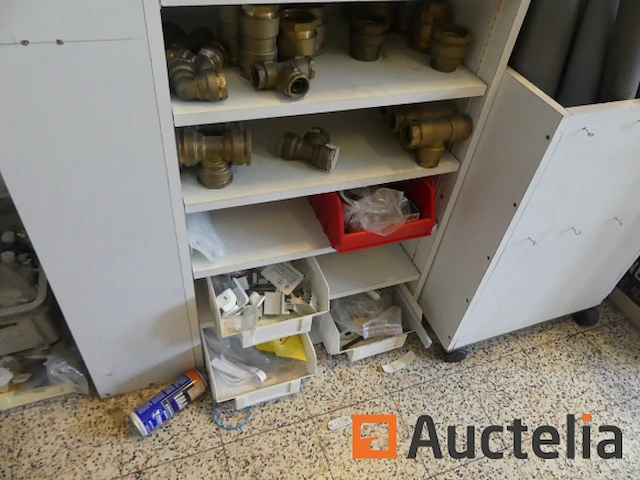 Messing fittingen, krimpslangen, veel kraanreserveonderdelen, enz. - afbeelding 22 van  36