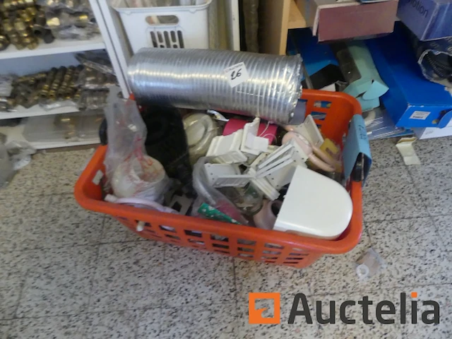 Messing fittingen, krimpslangen, veel kraanreserveonderdelen, enz. - afbeelding 34 van  36