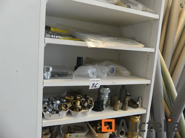 Messing fittingen, krimpslangen, veel kraanreserveonderdelen, enz. - afbeelding 35 van  36