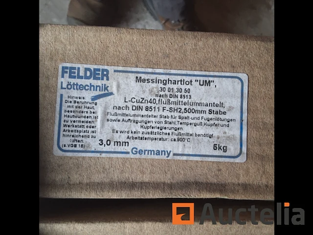 Messing hardsoldeertin l-cuzn40 lottechnik (nummer 03-019) - afbeelding 1 van  1