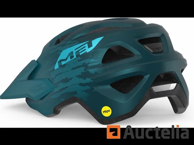 Met echo mips fiets hoofdtelefoon - maat l - blauw - afbeelding 1 van  4