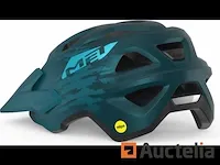 Met echo mips fiets hoofdtelefoon - maat l - blauw