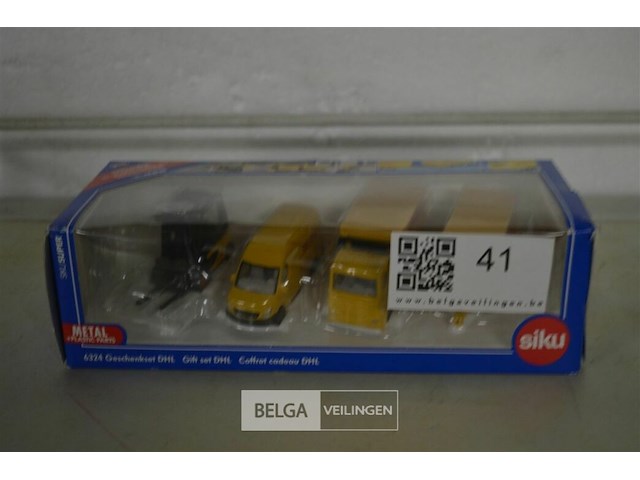 Metaal dhl auto`s ardosiment - afbeelding 1 van  3