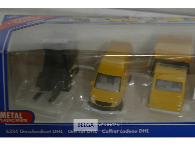 Metaal dhl auto`s ardosiment - afbeelding 2 van  3
