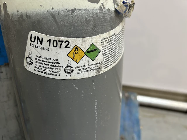 Metaal gasbrander - afbeelding 1 van  3